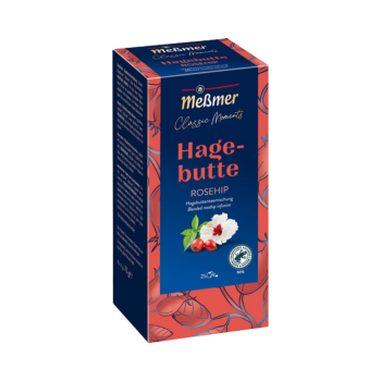 Meßmer Classic Moments Hagebutte, Früchtetee, Teebeutel im Kuvert, 2. Entnahmefach/displaytauglich, 75g